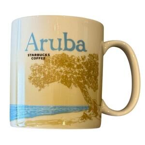 STARBUCKS ARUBA 16 oz Coffee Mug Global Collector's Series 2014